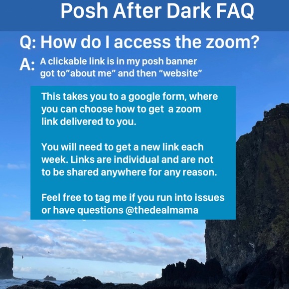 Thanks for coming 8/17 6pm pst posh n sip: after dark - Picture 2 of 12